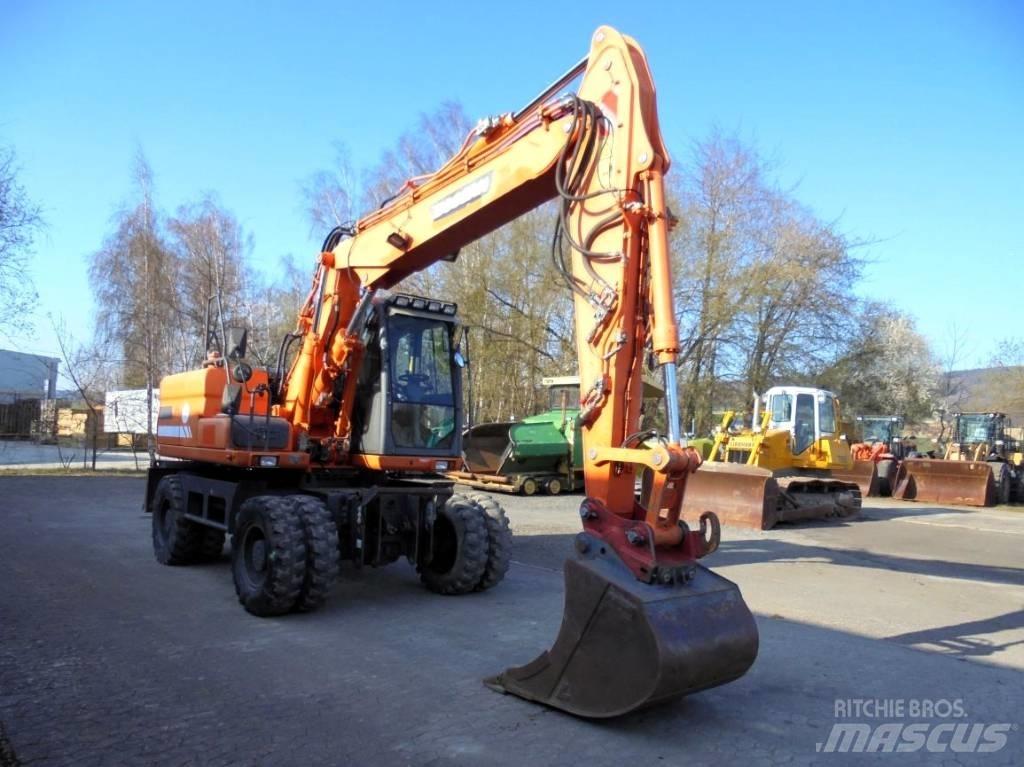 Doosan DX 160 W Bageri točkaši