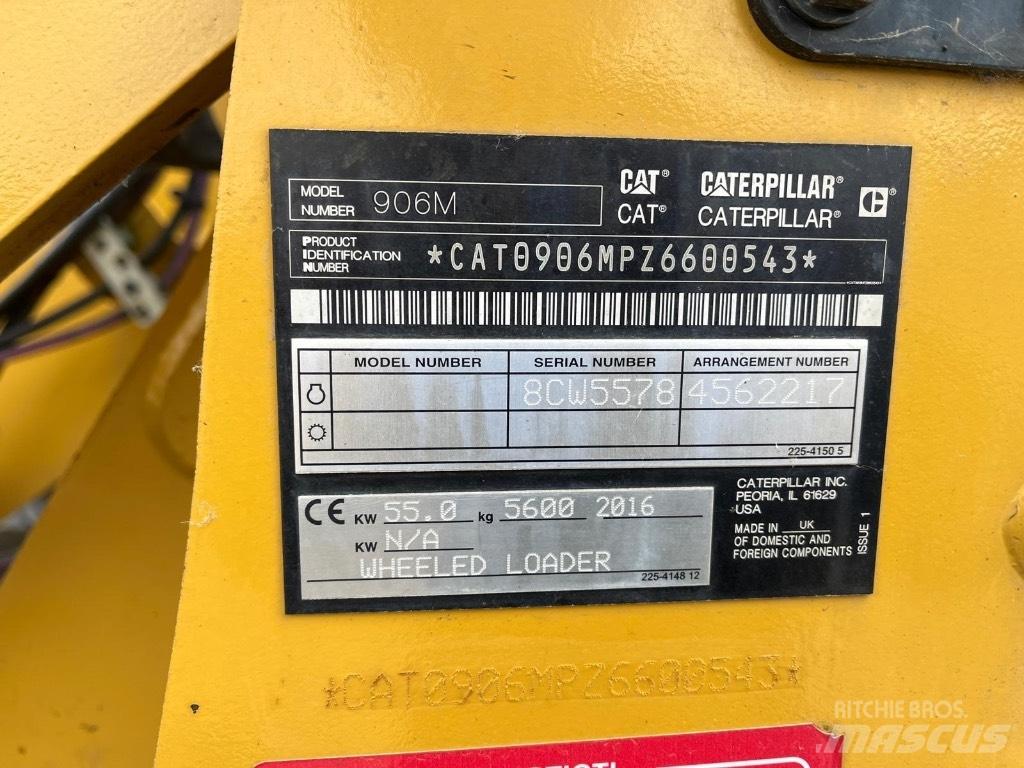 CAT 906M Utovarivači na točkove