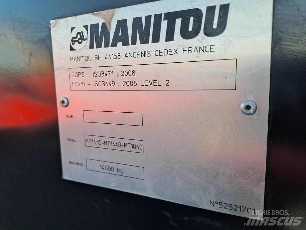Manitou MT1440E Teleskopski viljuškari