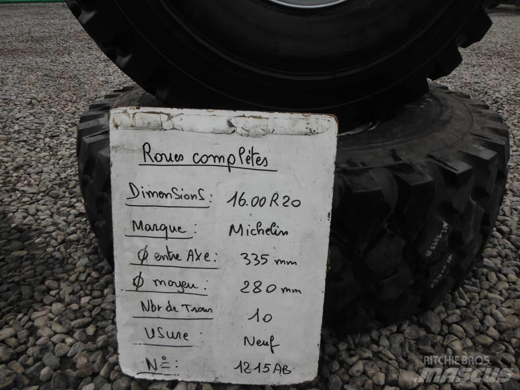 Michelin 16.00R20 Gume, točkovi i felne