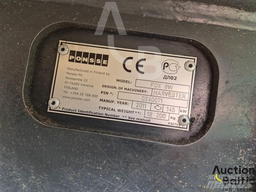 Ponsse Fox 8W Harversteri