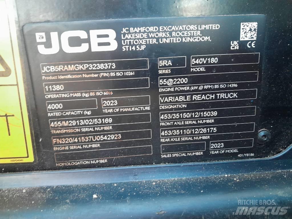 JCB 540.180 Teleskopski viljuškari