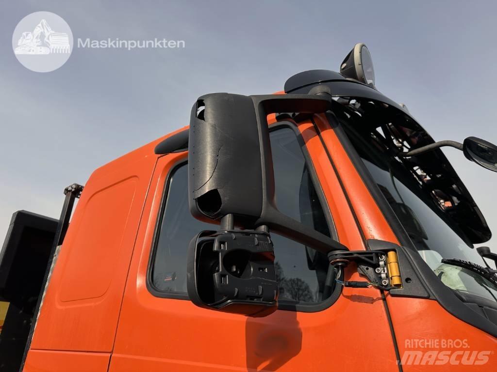 Volvo FM 380 Rol kiper kamioni sa kukom za podizanje tereta