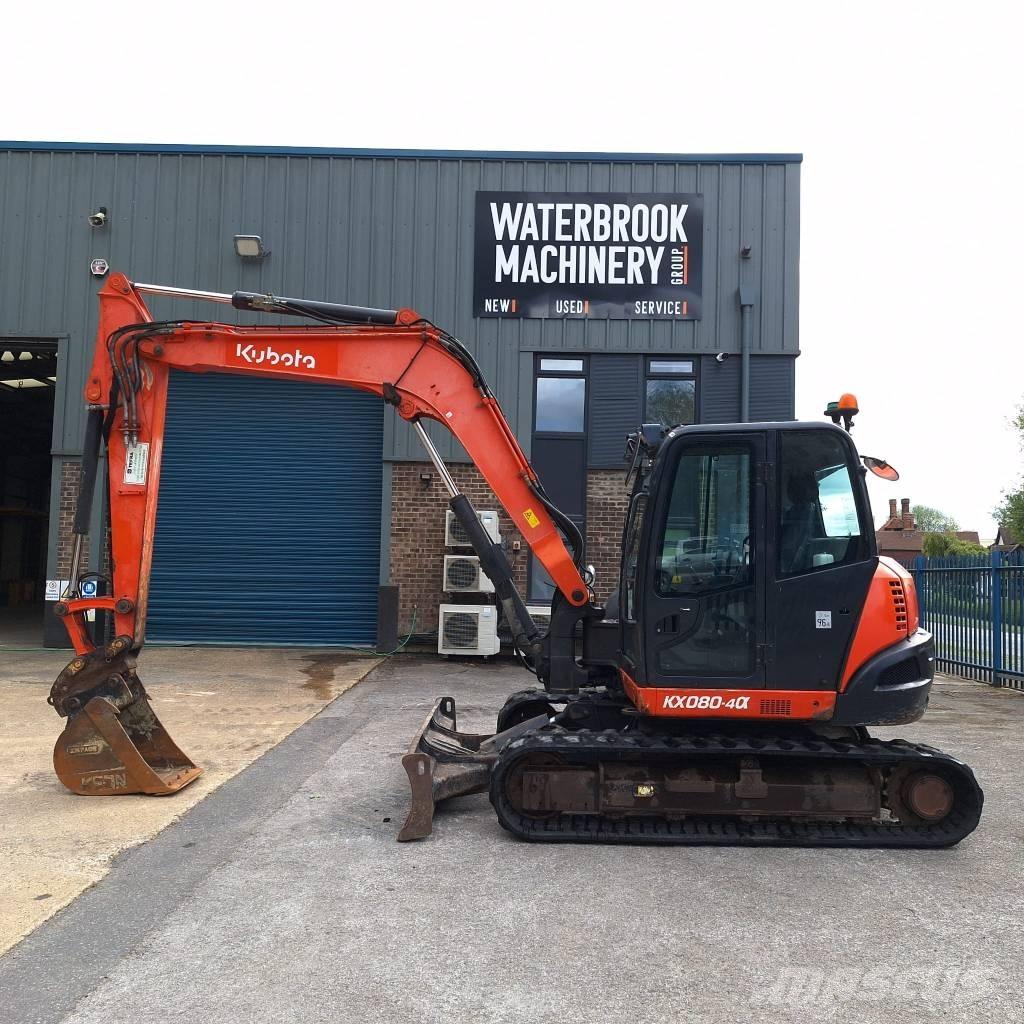 Kubota KX 080-4 Midi bageri 7t – 12t