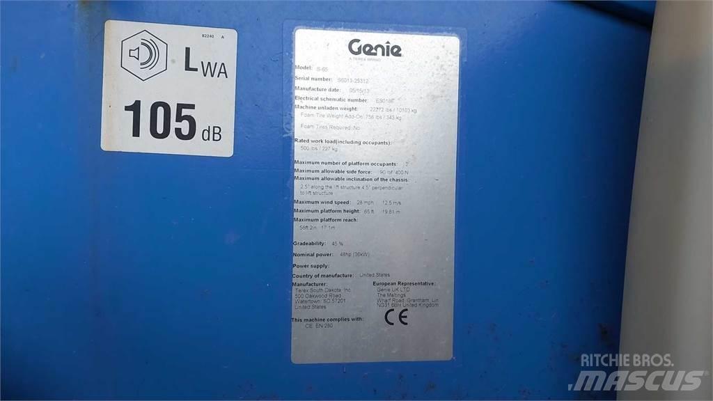 Genie S65 Teleskopske podizne platforme