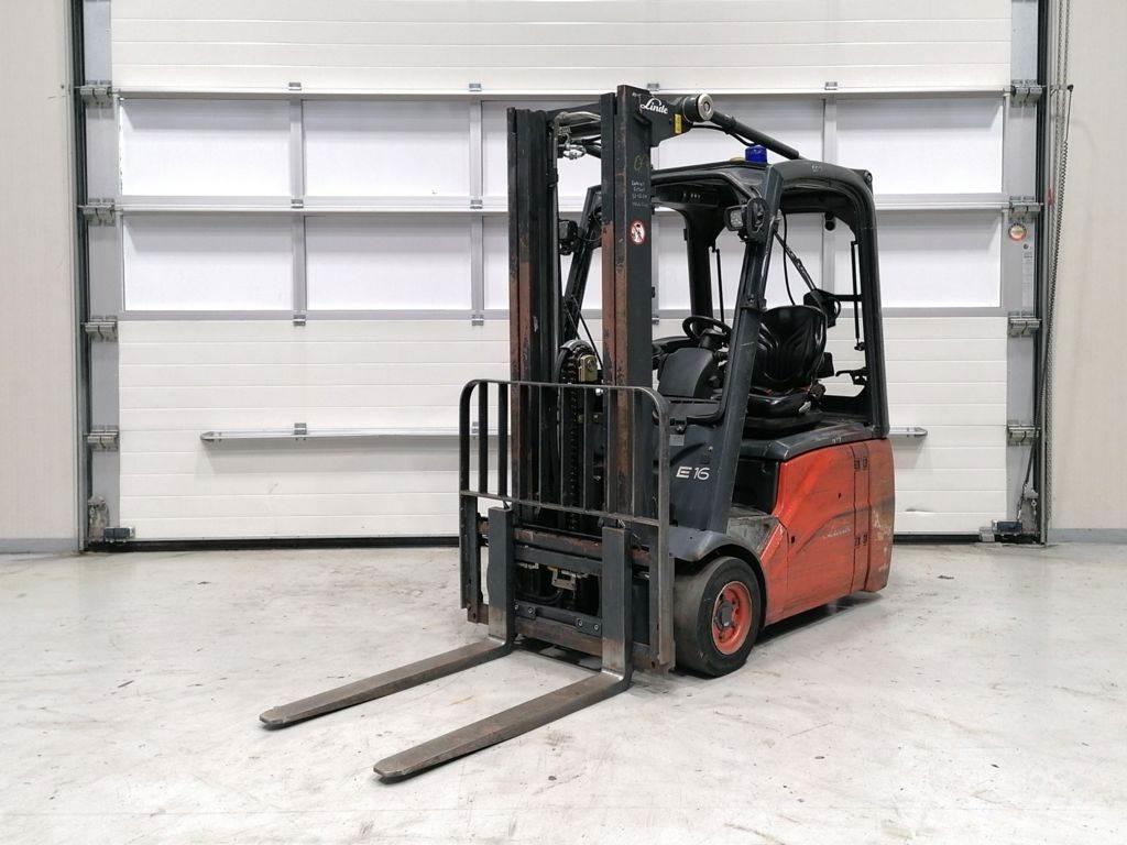 Linde E16C-01 Električni viljuškari