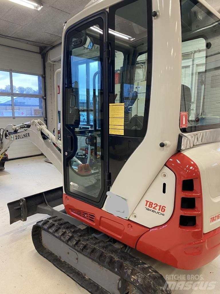 Takeuchi TB 216 Mini bageri < 7t
