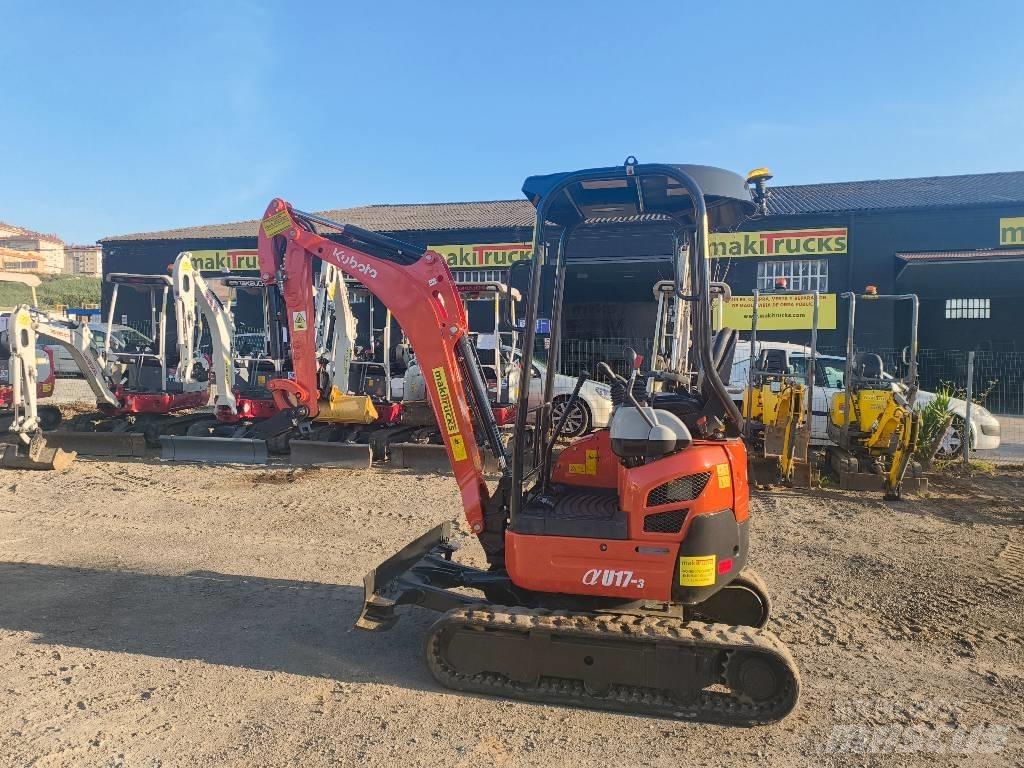 Kubota U 17-3 Mini bageri < 7t