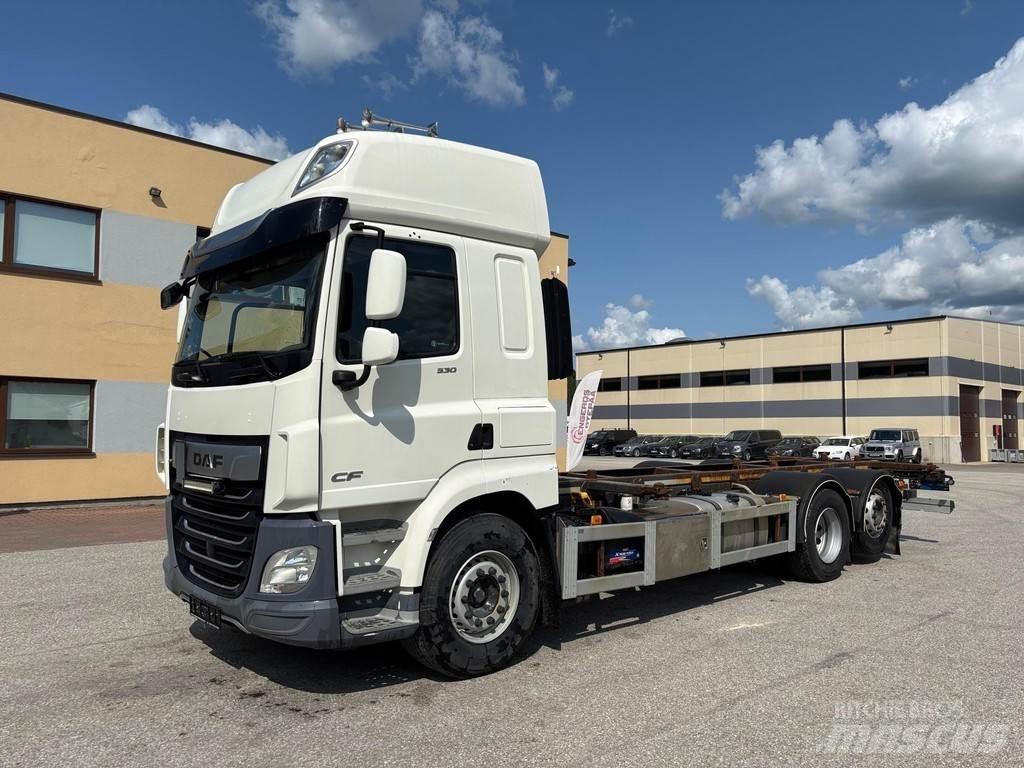 DAF CF 530 6x2 + BDF Kontejnerski kamioni