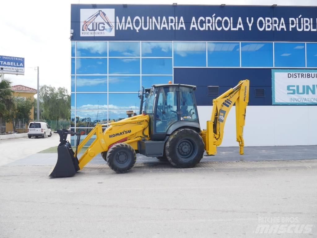 Komatsu WB 97 R Rovokopači