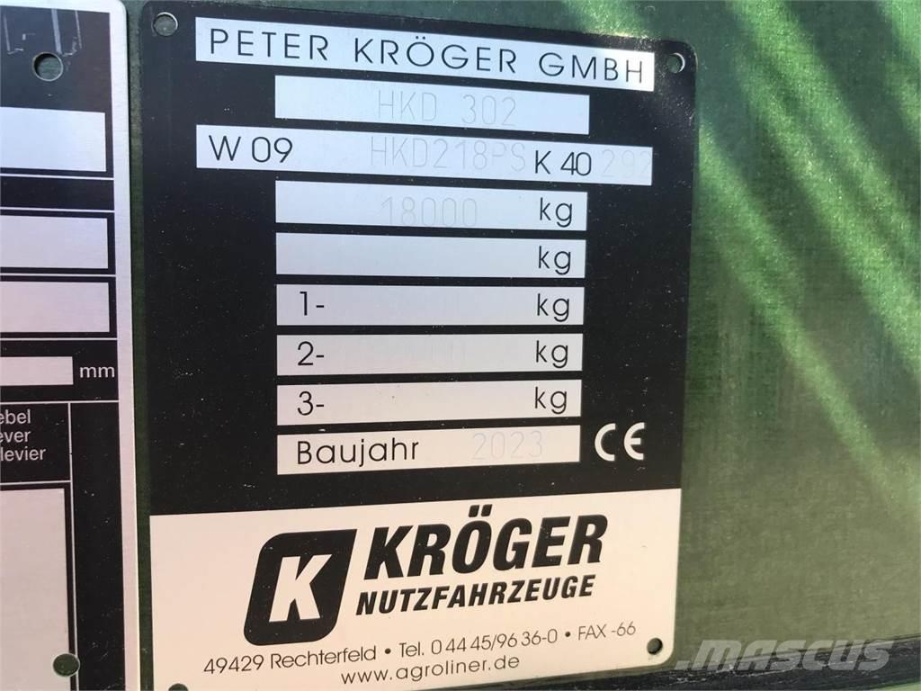 Kröger HKD 302 Kiperi prikolice