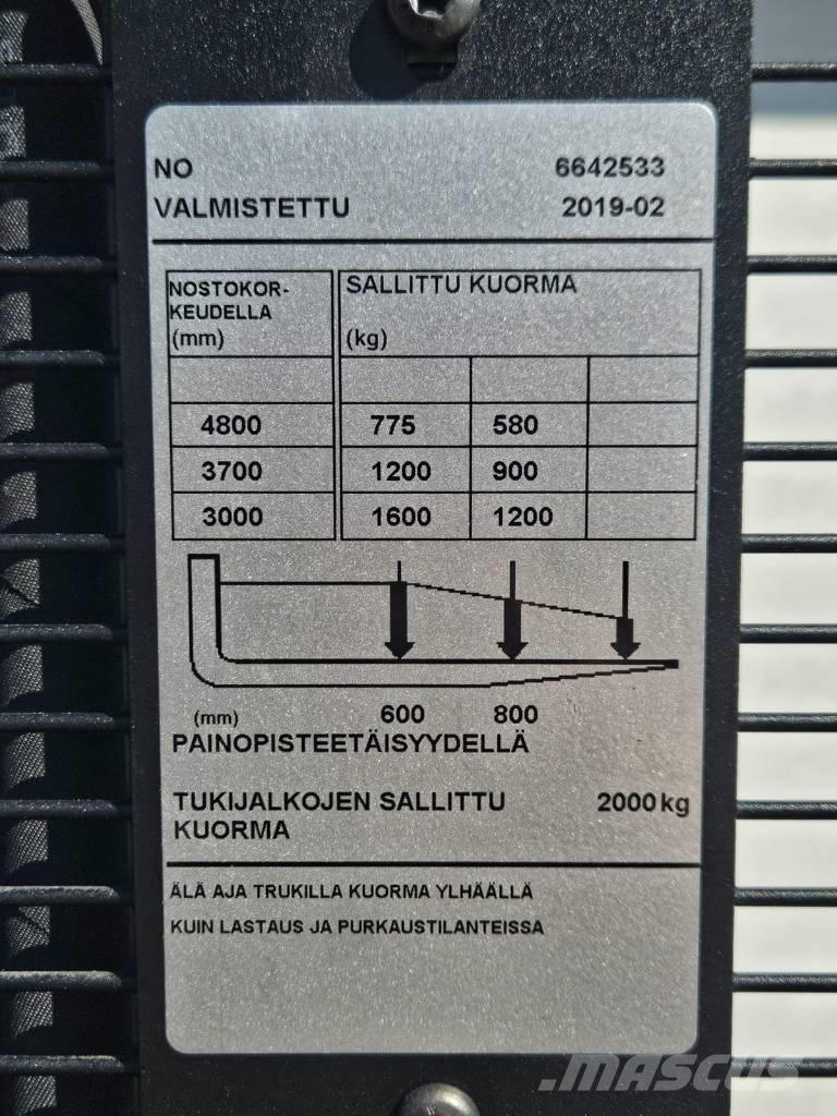 Toyota SPE 160 L Ručni električni viljuškar