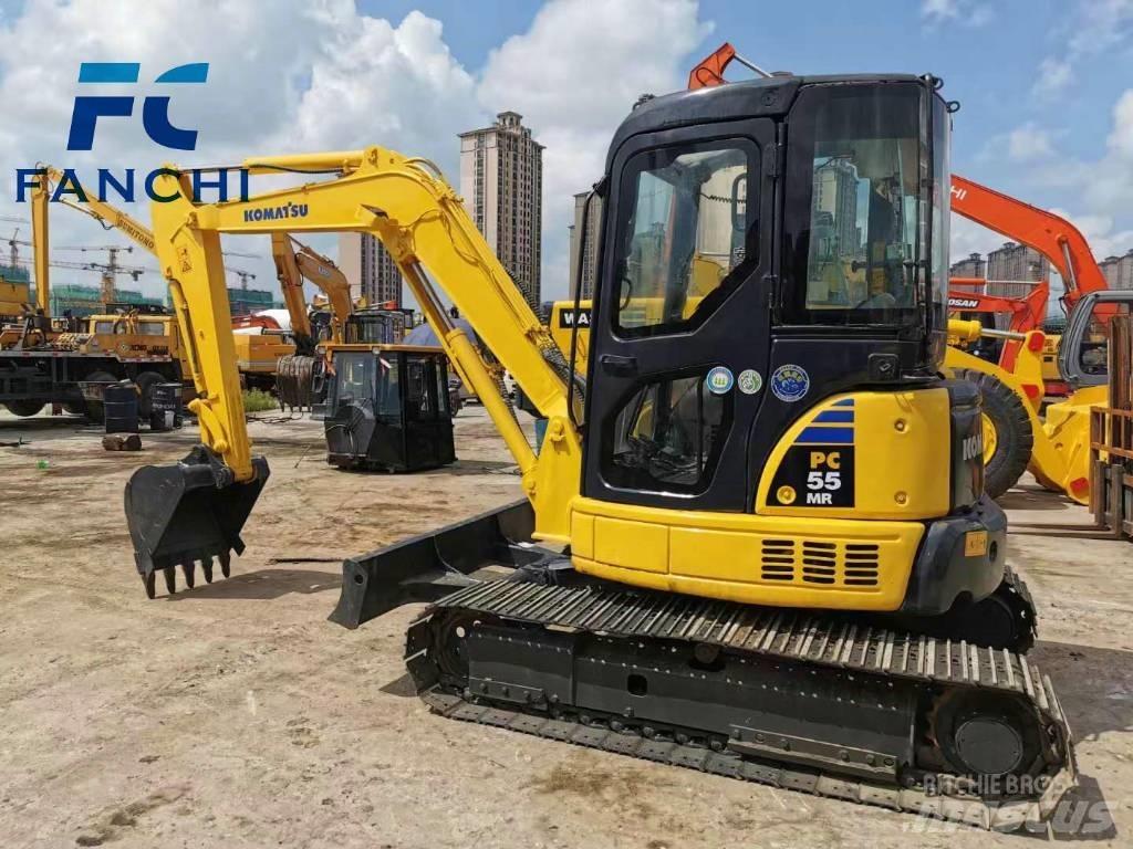 Komatsu pc55mr Bageri guseničari