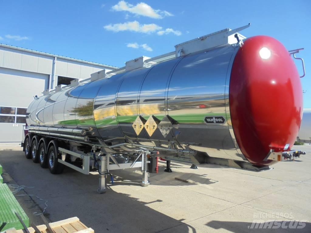 Van Hool 45000 liter Poluprikolice cisterne