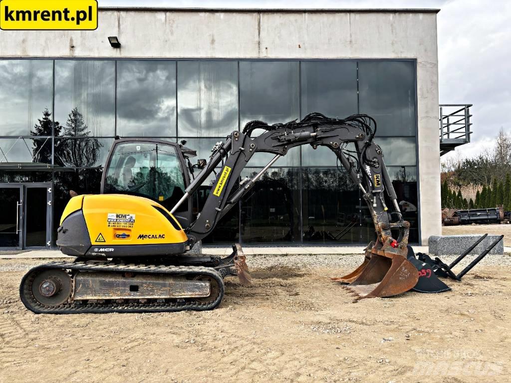 Mecalac 8 M CR Midi bageri 7t – 12t