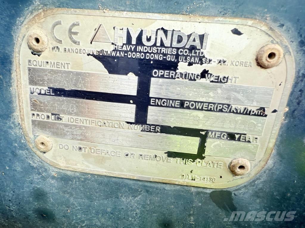 Hyundai HX 140 L Bageri guseničari