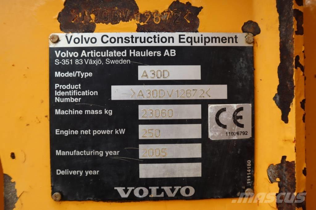 Volvo A 30 D Zglobni damperi