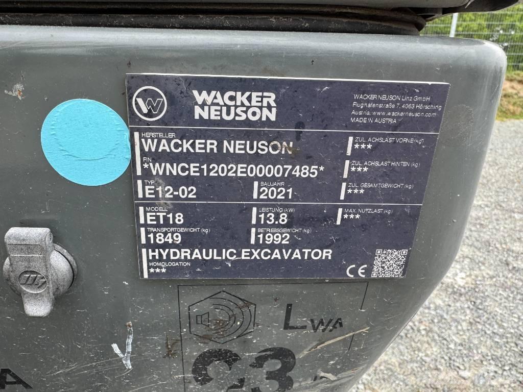 Wacker Neuson ET18 Bageri guseničari