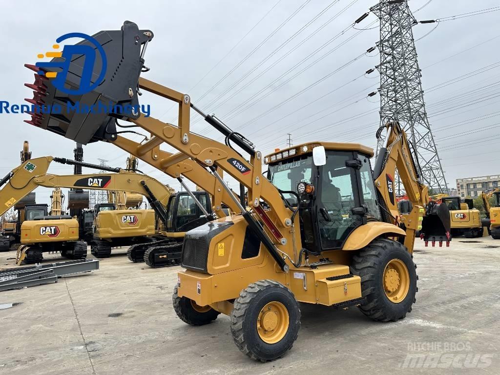 CAT 420 F Rovokopači