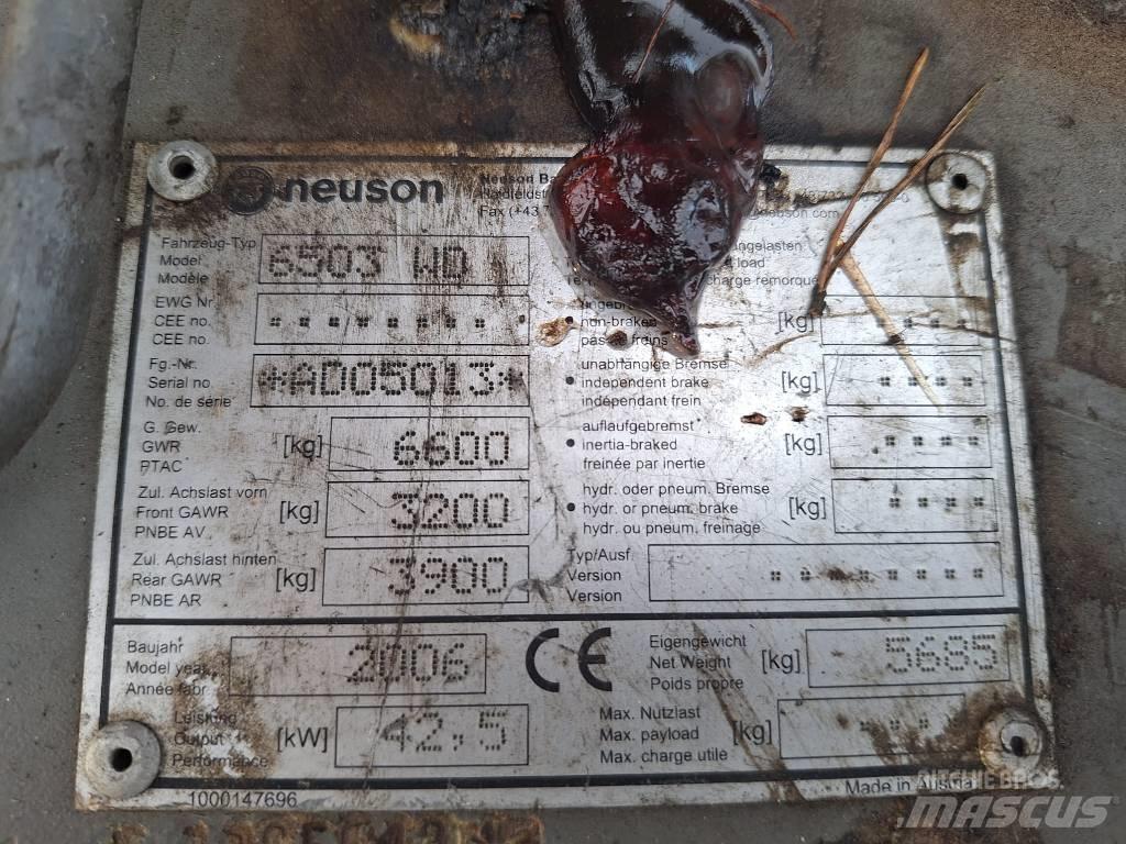 Wacker Neuson 6503 Bageri točkaši