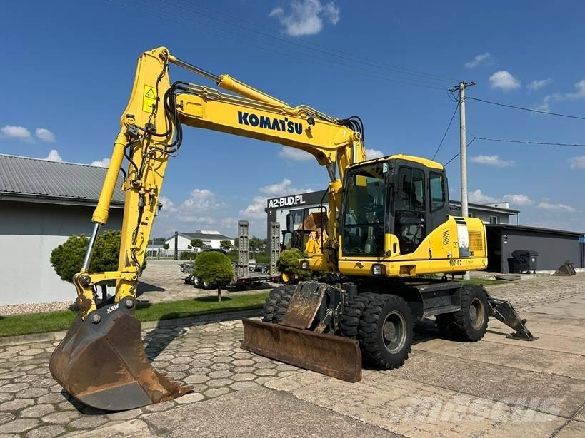 Komatsu PW 160-7E0 Bageri točkaši