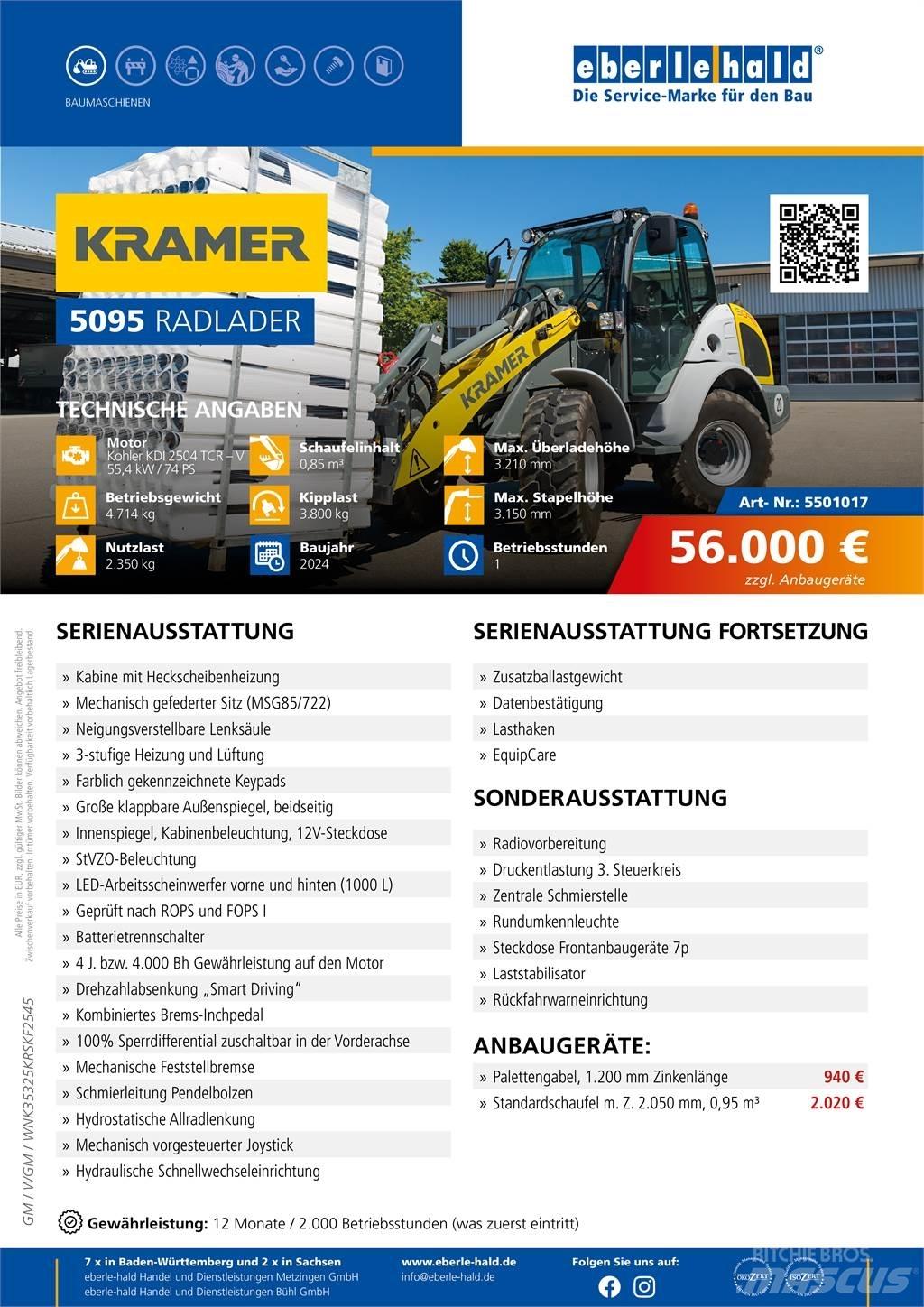 Kramer 5095 Utovarivači na točkove