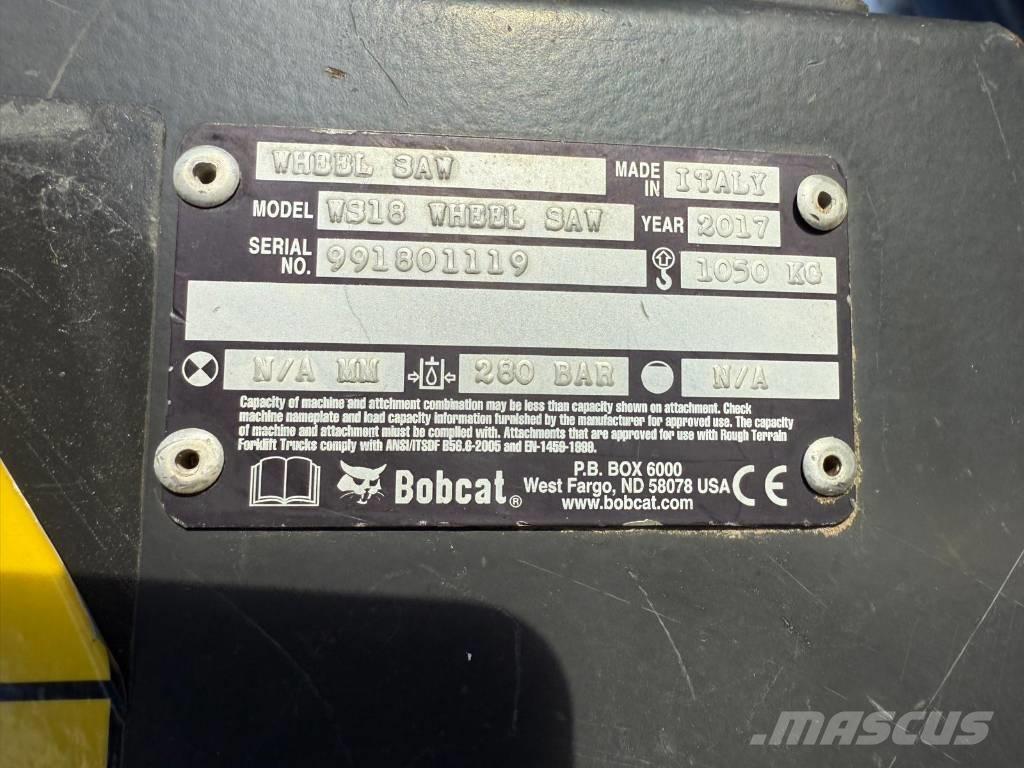 Bobcat WS 18 Rovokopači freze za kanale Trenčeri