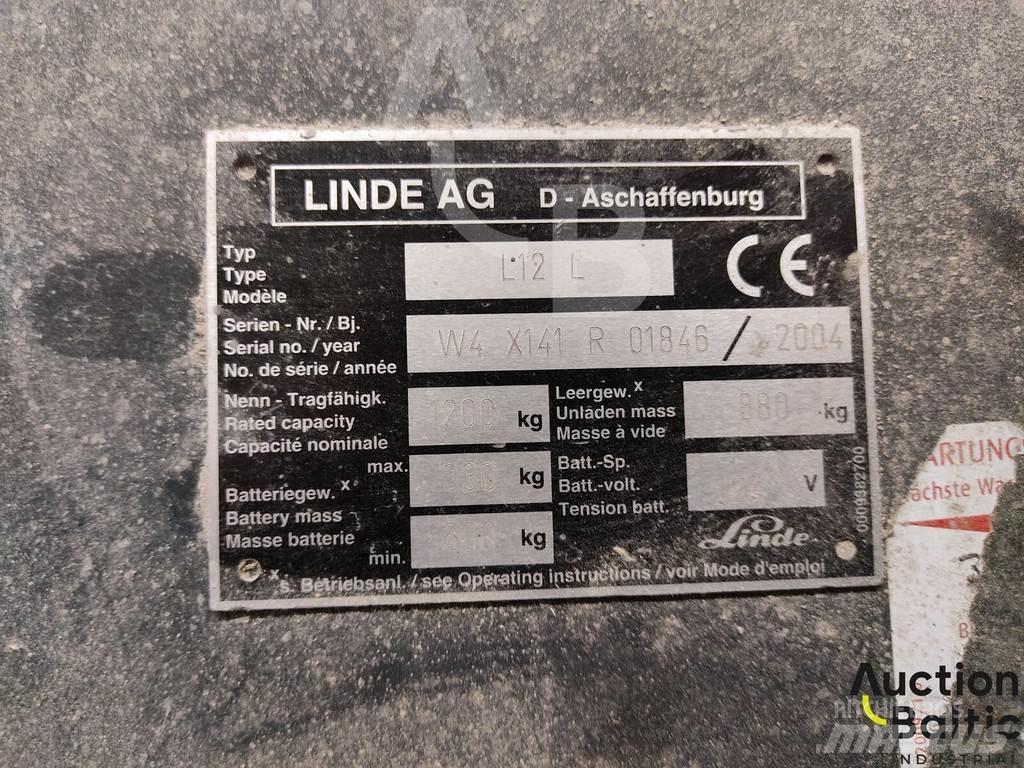Linde L12 L Ručni električni viljuškar
