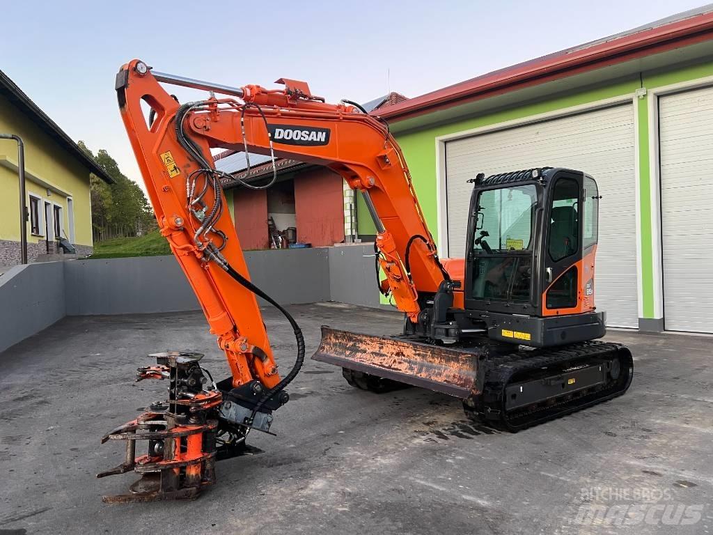 Doosan DX85R-3 Midi bageri 7t – 12t