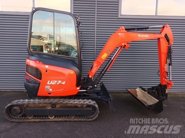 Kubota u27-4 Mini bageri < 7t