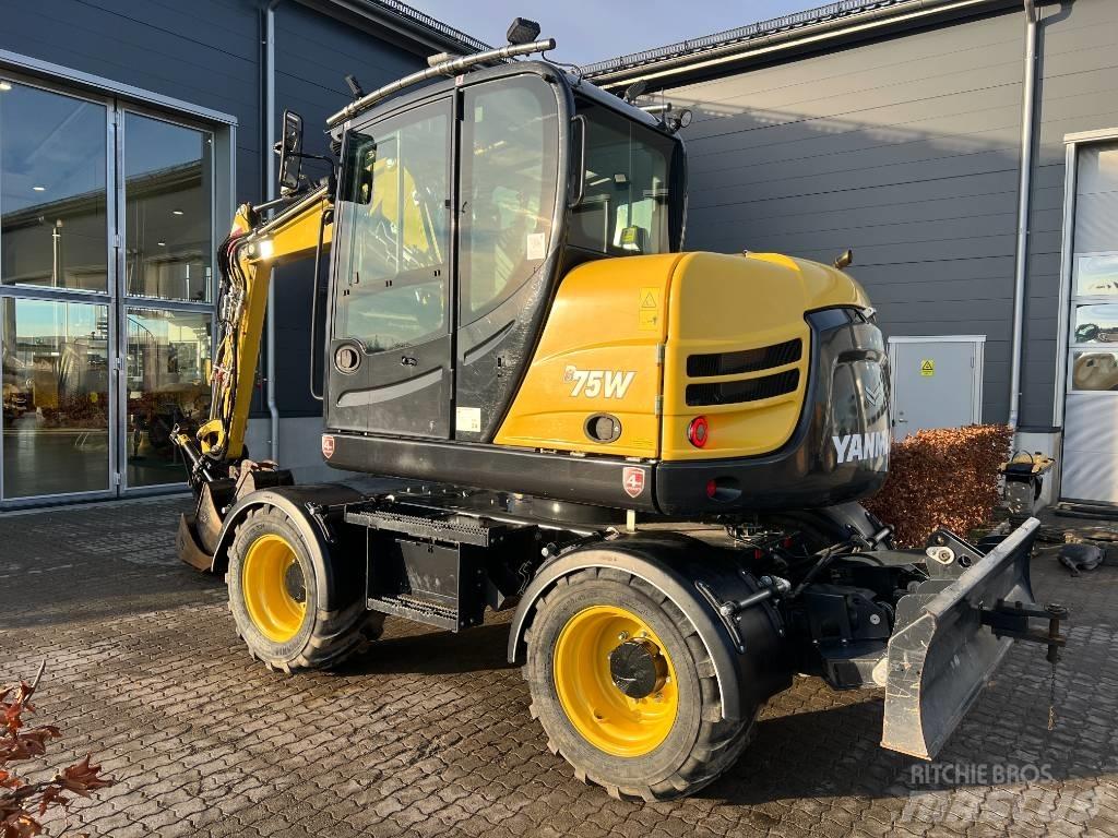 Yanmar B 75 W Bageri točkaši