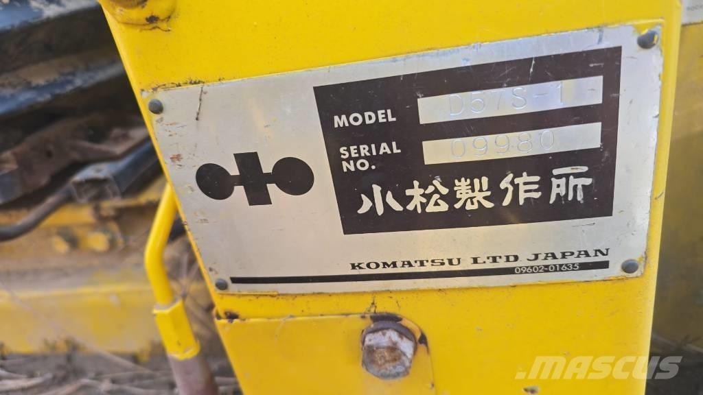 Komatsu D 57 S-1 Utovarivaču guseničara