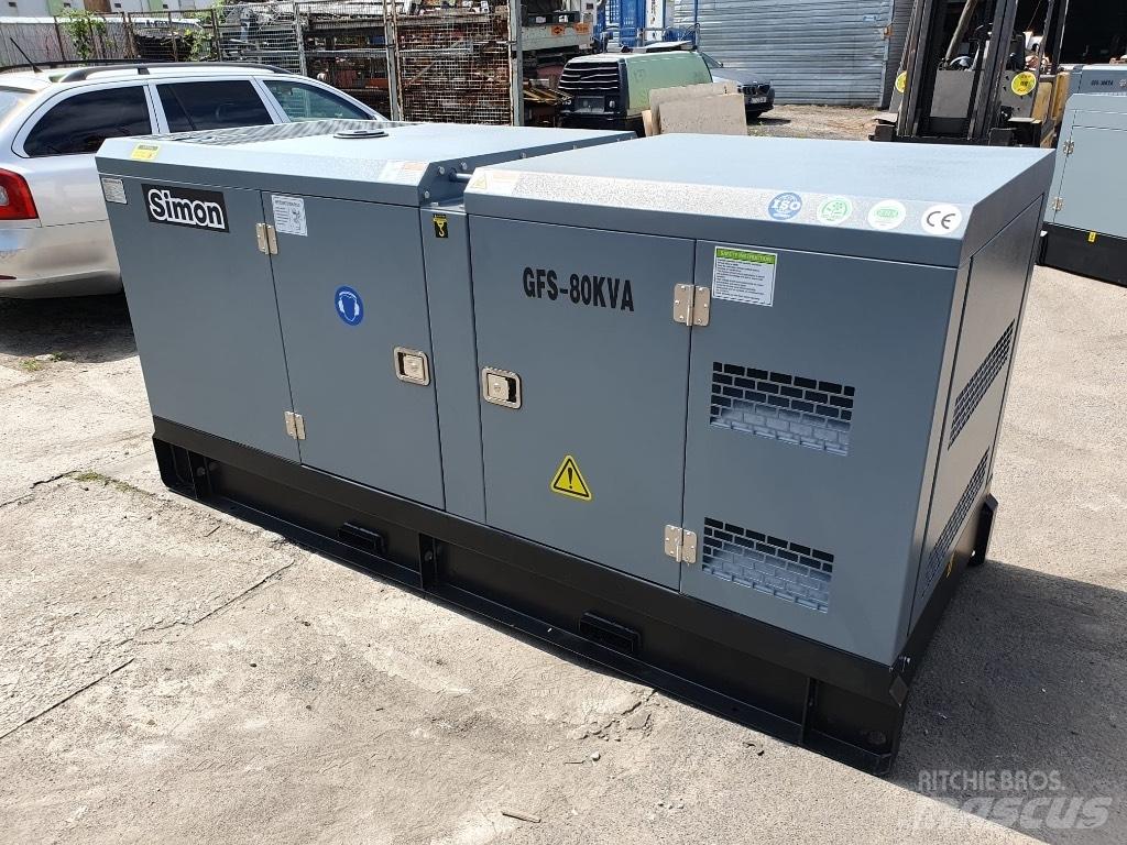 Simon 80KVA Dizel generatori