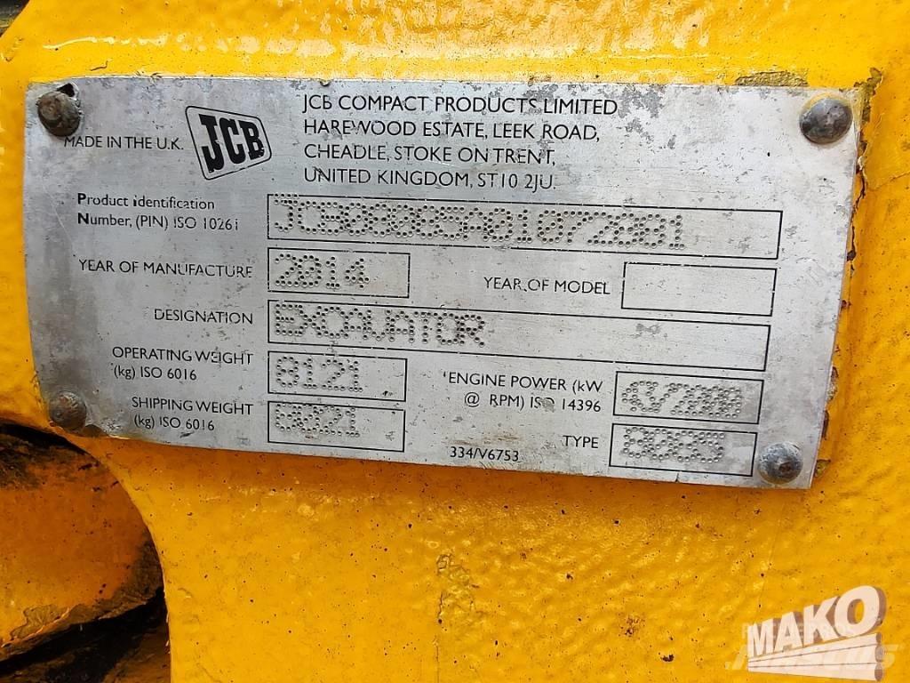 JCB 8085 ZTS Midi bageri 7t – 12t