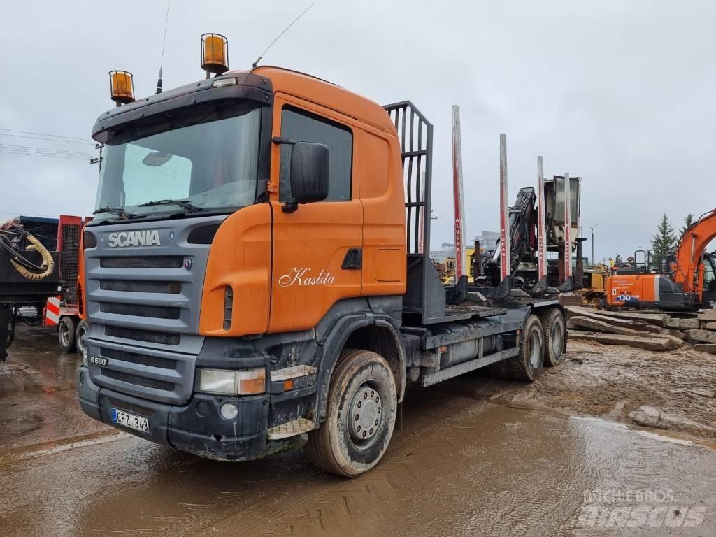 Scania R 580 Kamioni za drva Šticari