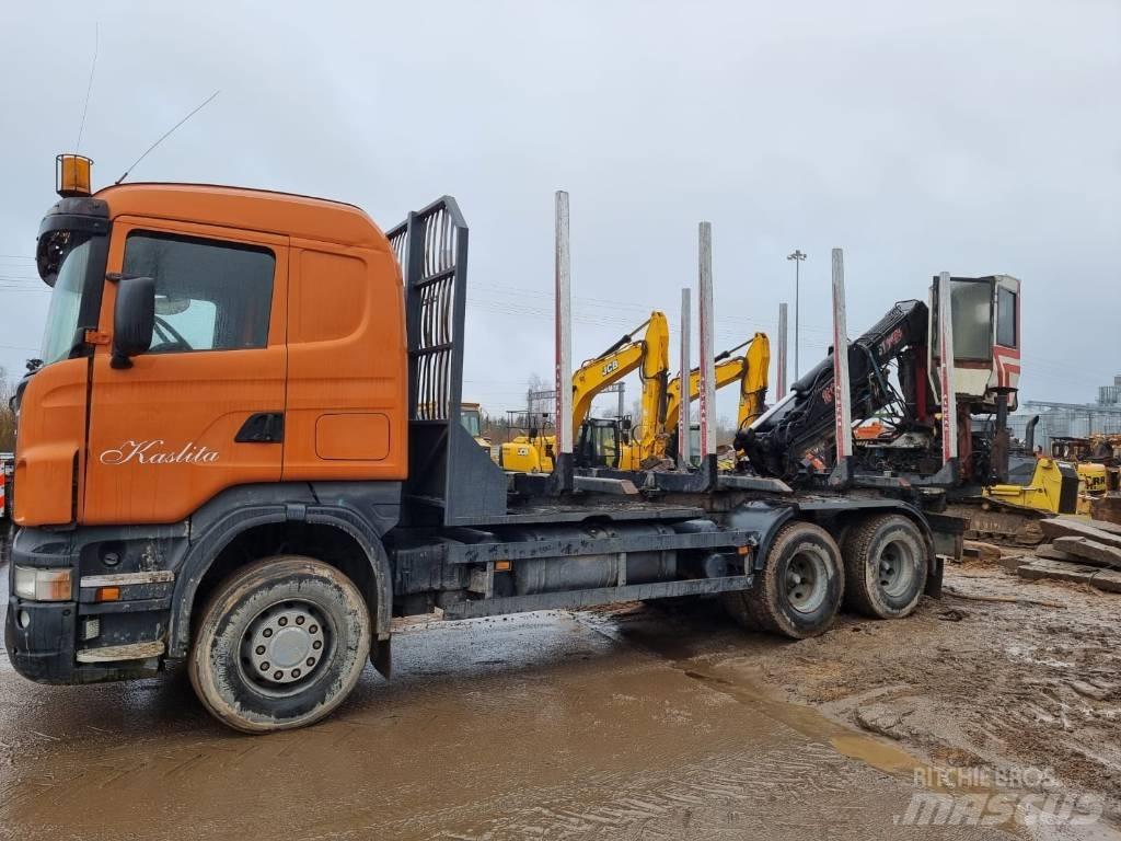 Scania R 580 Kamioni za drva Šticari