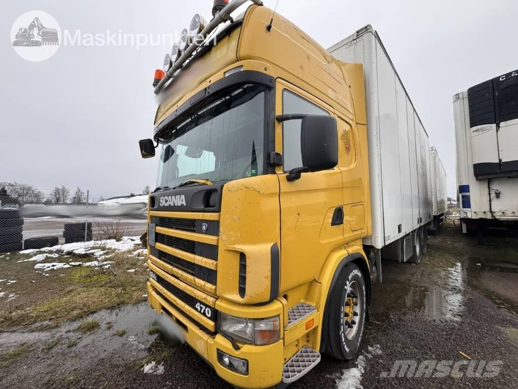 Scania R 124 Sanduk kamioni