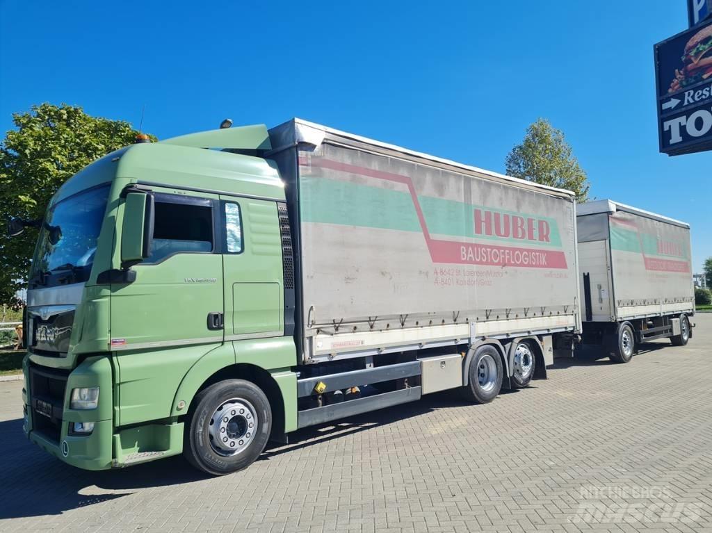 MAN 26.440  7.4 + 7.3 Kamioni sa ciradom
