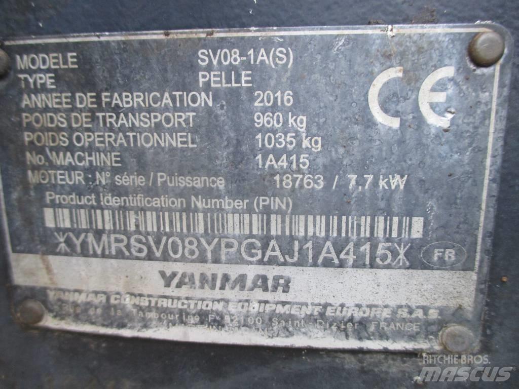 Yanmar SV 08-1 A Mini bageri < 7t