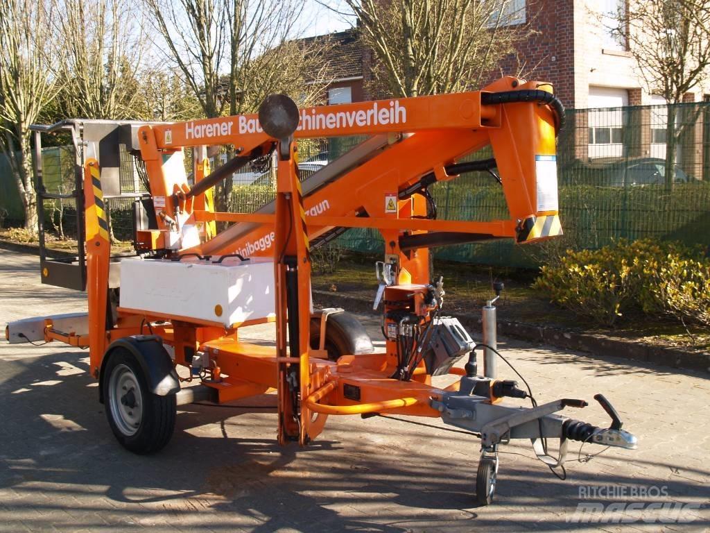 Niftylift 120 T Vučne prikolice se podiznom košarom