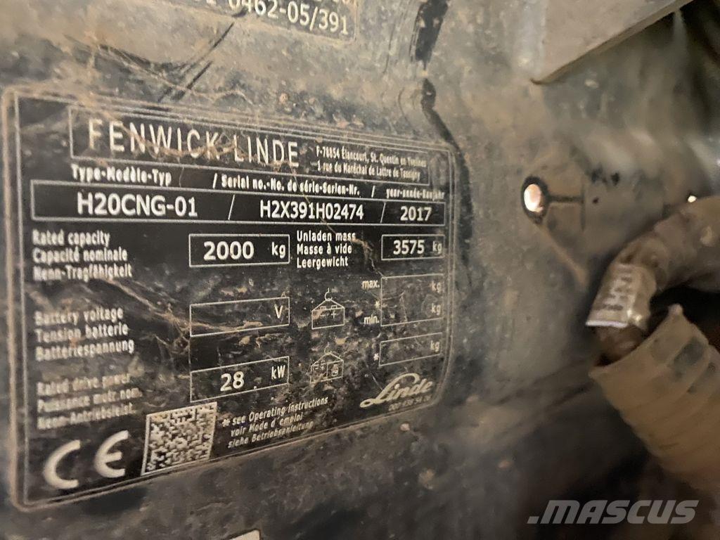 Linde H20T-02 Plinski viljuškari