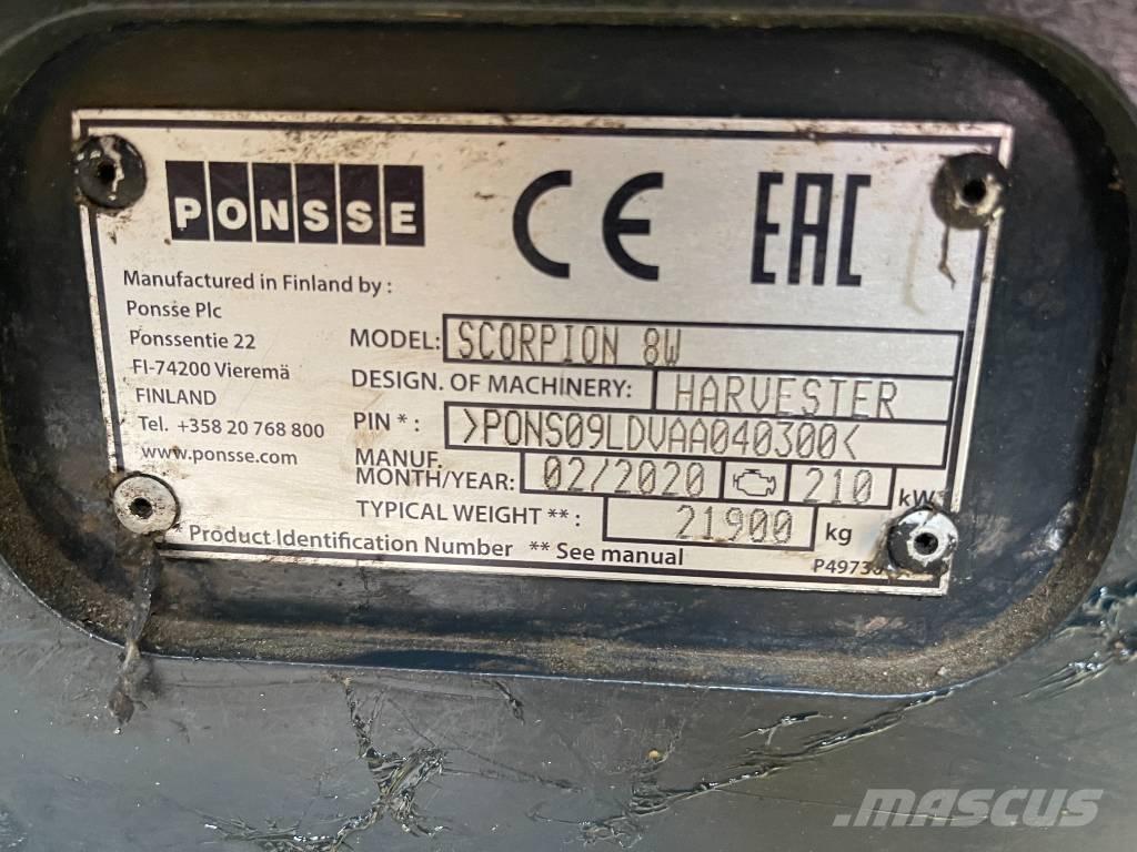 Ponsse Scorpion Harversteri
