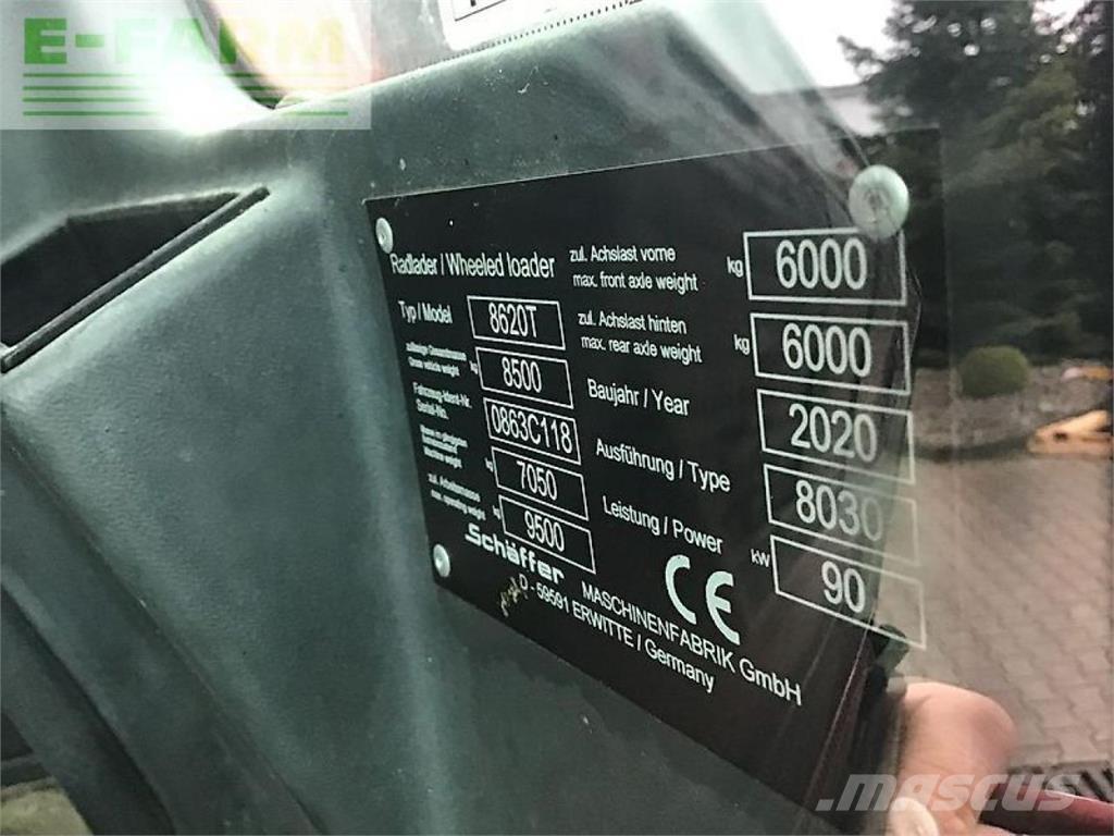 Schäffer 8620t Utovarivači na točkove