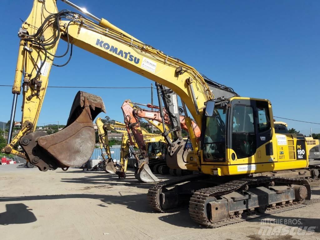 Komatsu PC190NLC-8 Bageri guseničari