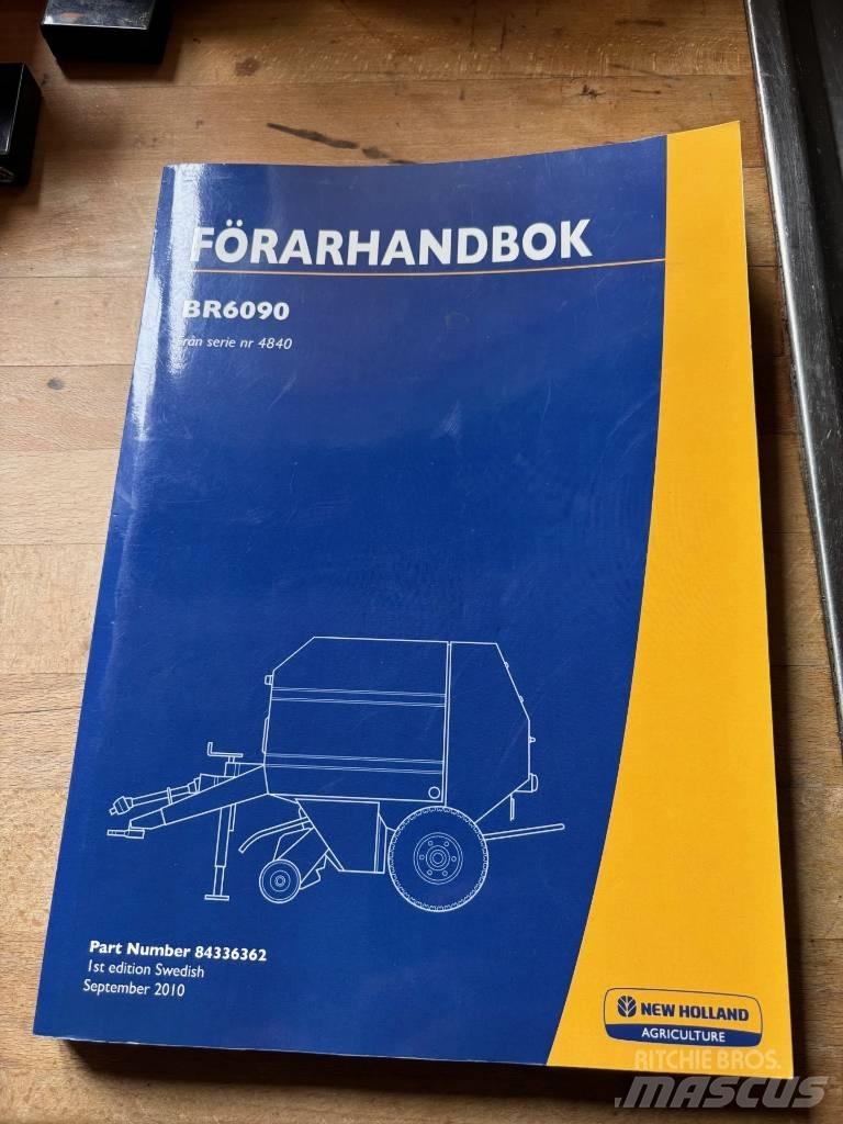 New Holland BR 6090 Prese/balirke za rolo bale
