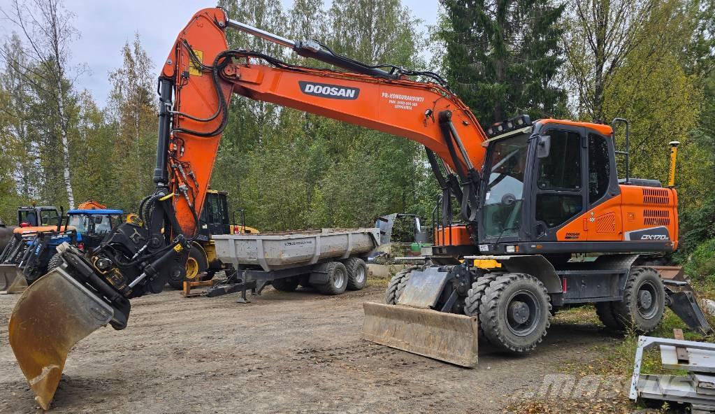 Doosan DX 170 W-5 Bageri točkaši