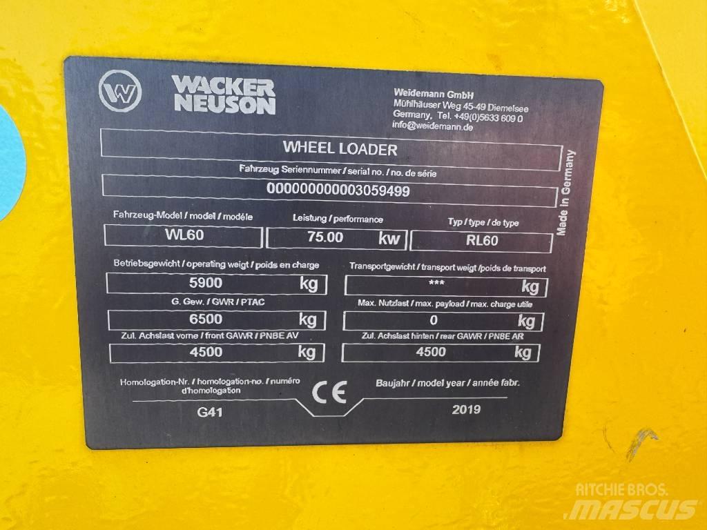 Wacker Neuson WL60 Utovarivači na točkove