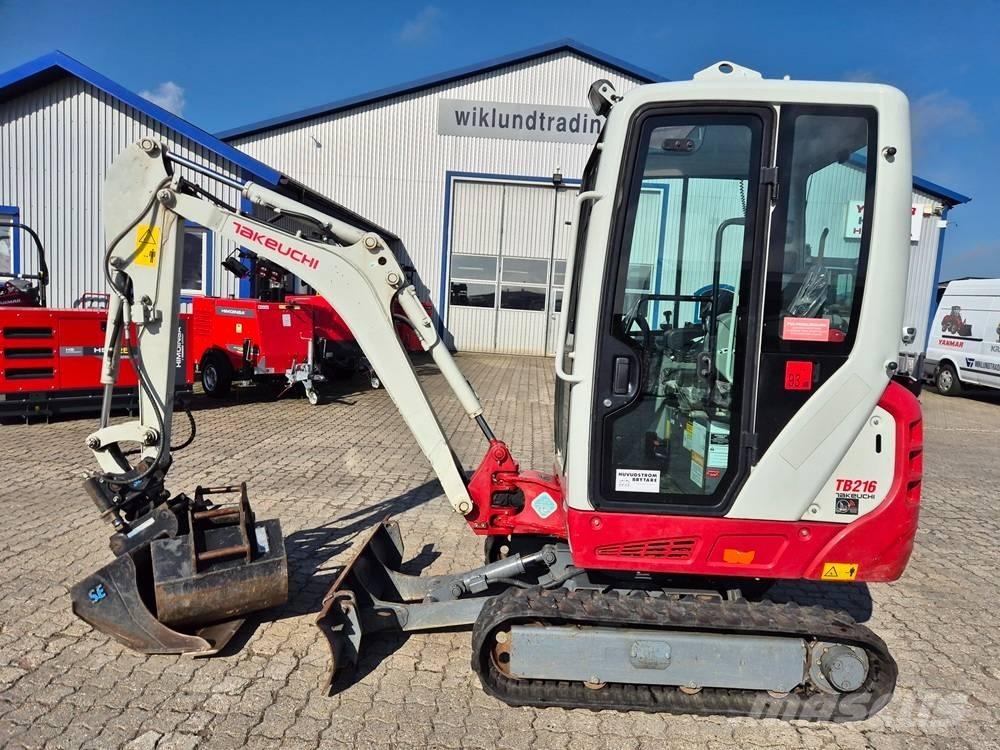 Takeuchi TB 216 Mini bageri < 7t