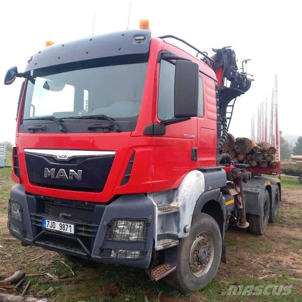 MAN TGS 13.480 Kamioni za drva Šticari