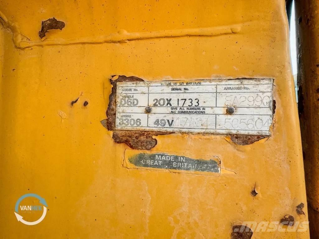 CAT D6D Buldožeri guseničari